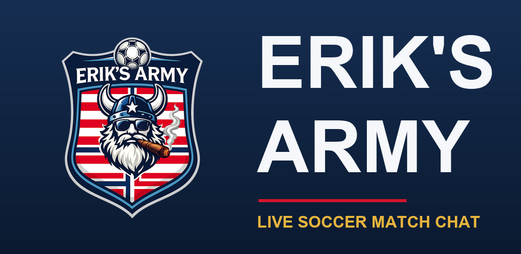 Erik's Army — live soccer match chat mobile app