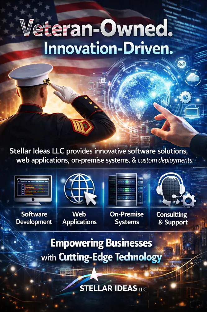 Stellar Ideas LLC — Veteran owned business